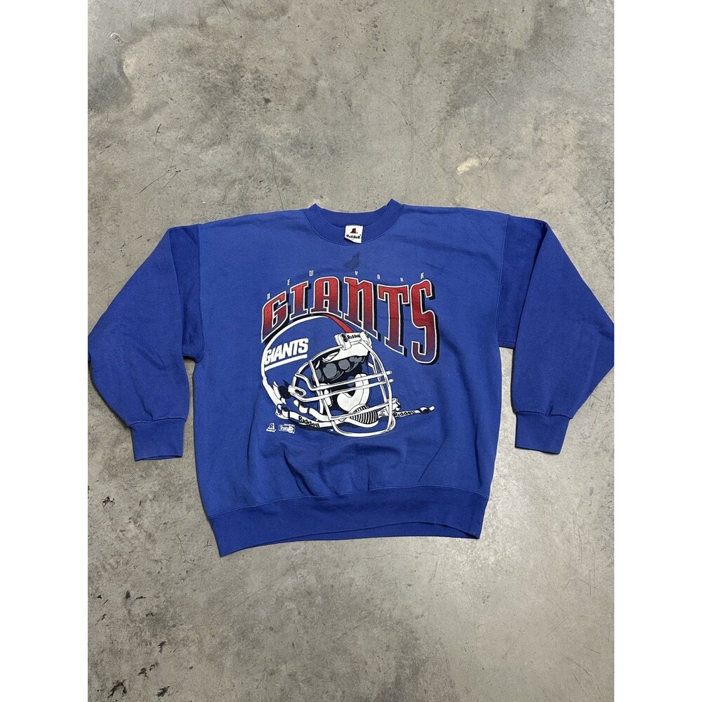Vintage New York Giants Big Helmet Crewneck Size XL